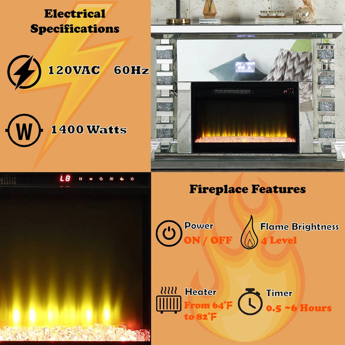 Fireplace w/Bluetooth