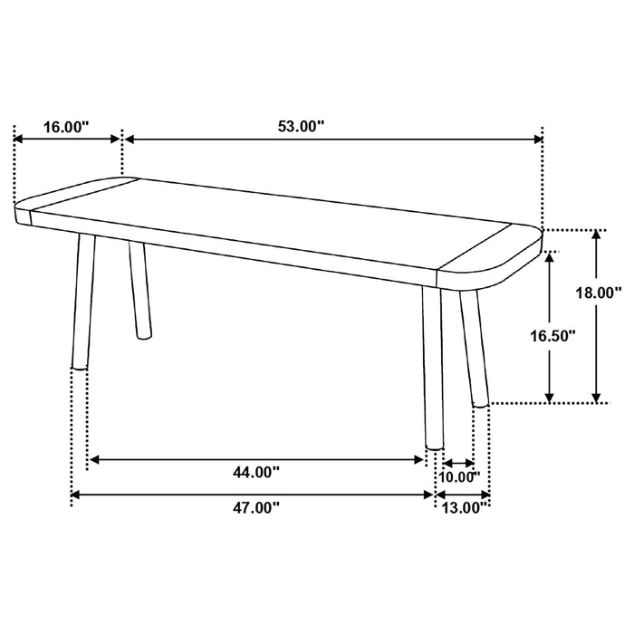 Maverick Dining Bench