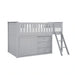Orion-(4) Low Loft Bunk with Dresser image