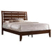 Serenity Eastern King Panel Bed Rich Merlot image