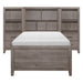 Woodrow-3pc Set Twin Wall Bed (TB+2PNS) image
