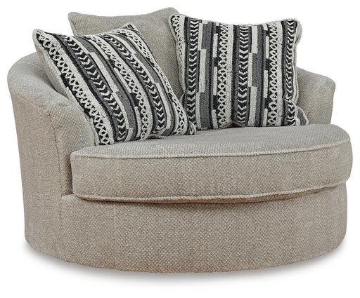 Calnita Oversized Swivel Accent Chair - Dimensional Outlet Furniture (Oakland, CA)