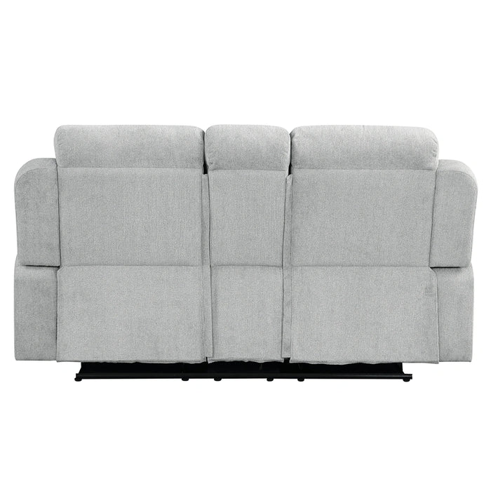 Motion Loveseat w/Console & Storage Arm