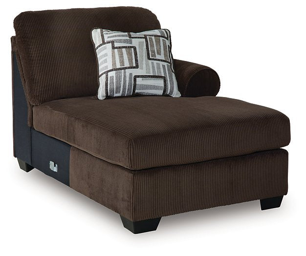 Kimlee Sectional with Double Chaise - Dimensional Outlet Furniture (Oakland, CA)