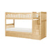 Bartly-(5) Twin/Twin Step Bunk Bed with Storage Boxes image