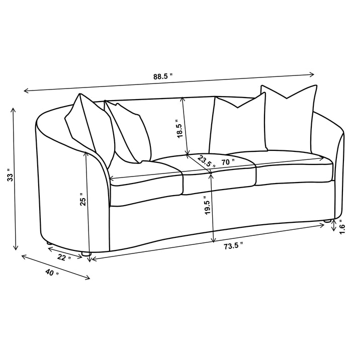 Rainn Living room set - Dimensional Outlet Furniture (Oakland, CA)