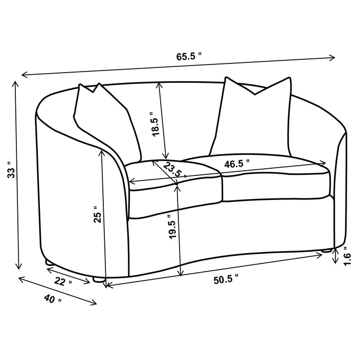 Rainn Living room set - Dimensional Outlet Furniture (Oakland, CA)