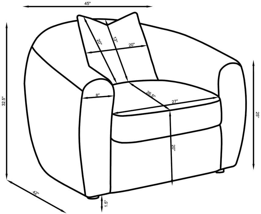 Isabella Stationary 3 Pc Sets - Dimensional Outlet Furniture (Oakland, CA)