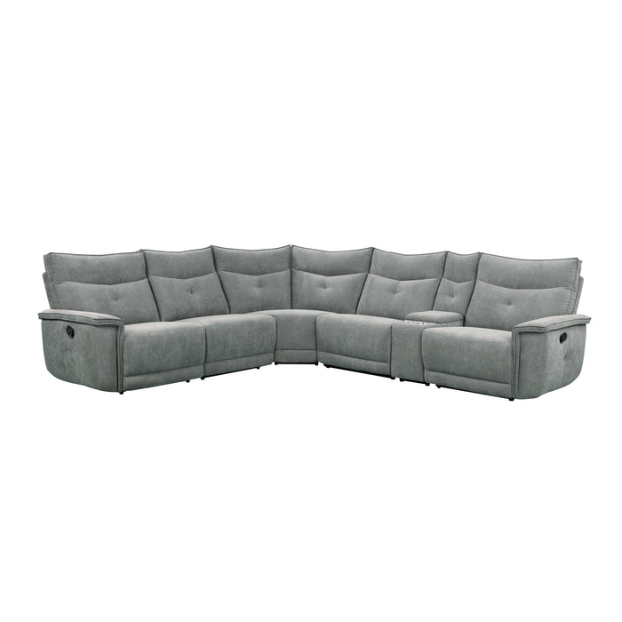 Tesoro-(6)6-Piece Modular Reclining Sectional image