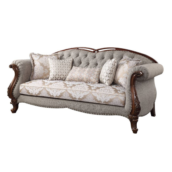 Sofa w/5 Pillows