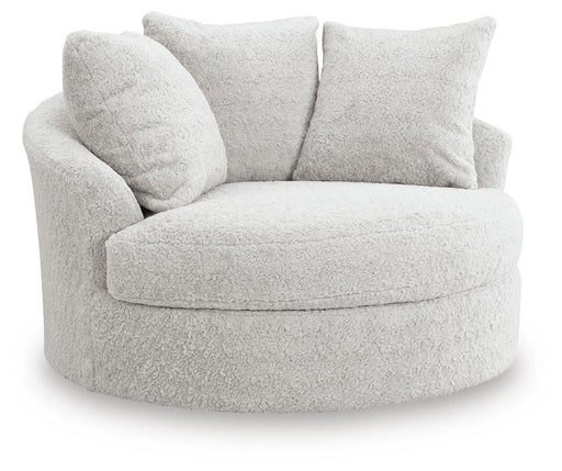 Cuddle Plush Oversized Swivel Accent Chair - Dimensional Outlet Furniture (Oakland, CA)