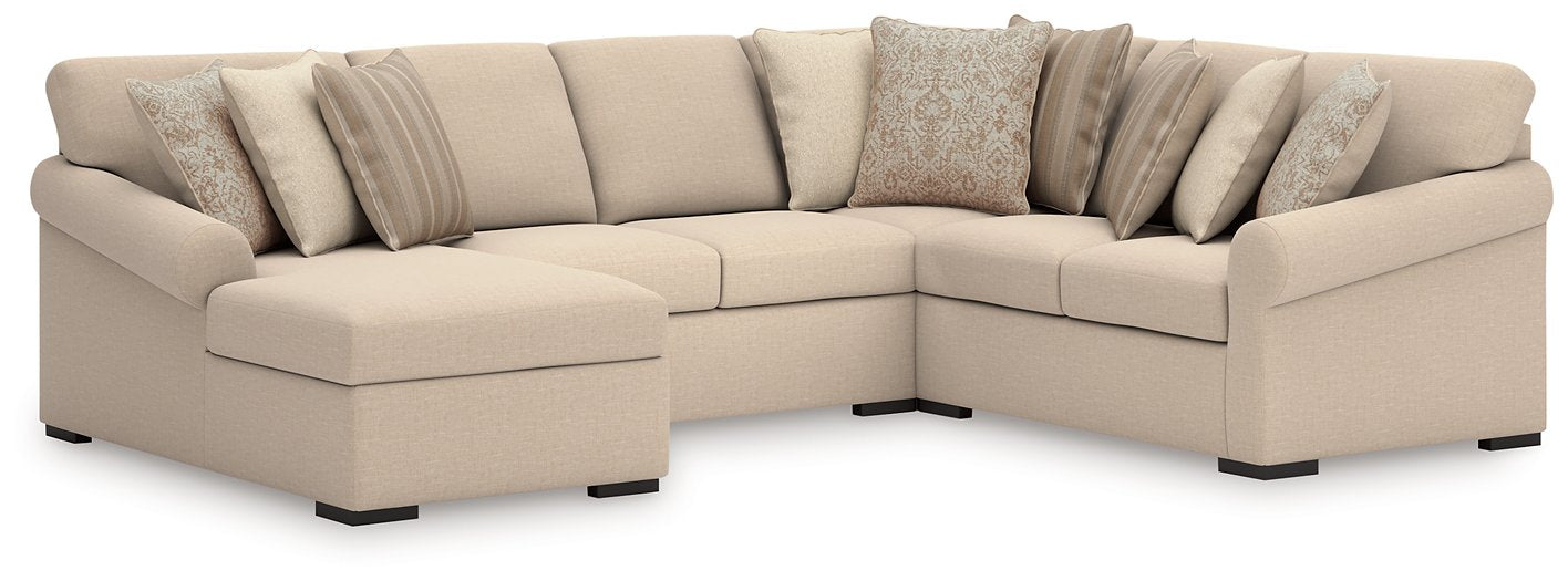 LadyMae Sectional with Chaise - Dimensional Outlet Furniture (Oakland, CA)