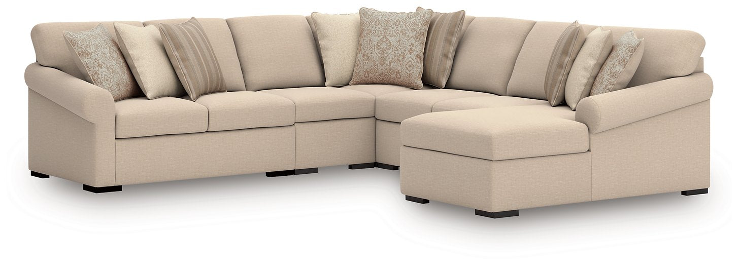 LadyMae Sectional with Chaise - Dimensional Outlet Furniture (Oakland, CA)