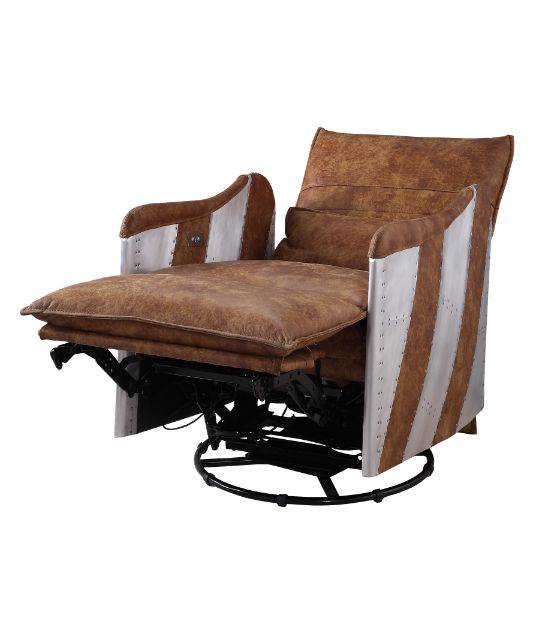 Power Motion Recliner w/Swivel