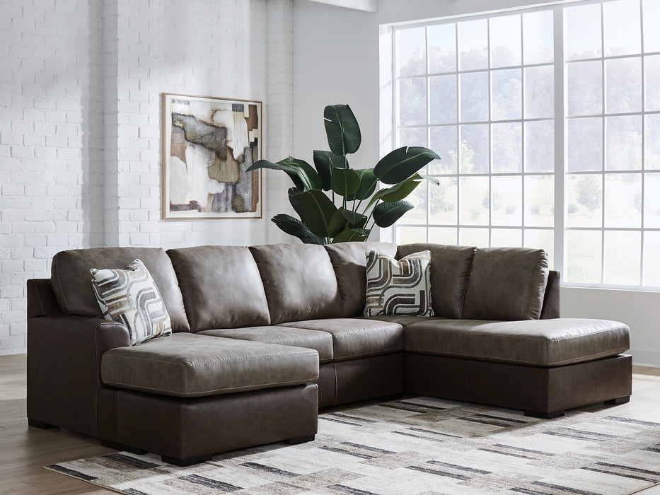 Castille Way Sectional with Chaise - Dimensional Outlet Furniture (Oakland, CA)