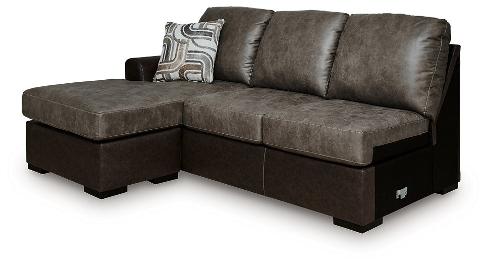 Castille Way Sectional with Chaise - Dimensional Outlet Furniture (Oakland, CA)