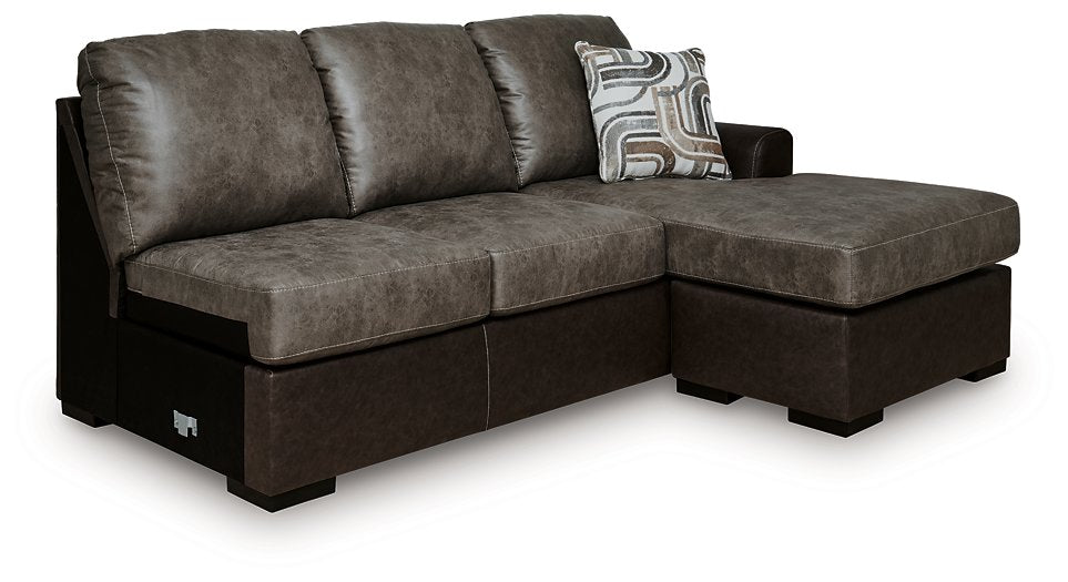 Castille Way Sectional with Chaise - Dimensional Outlet Furniture (Oakland, CA)