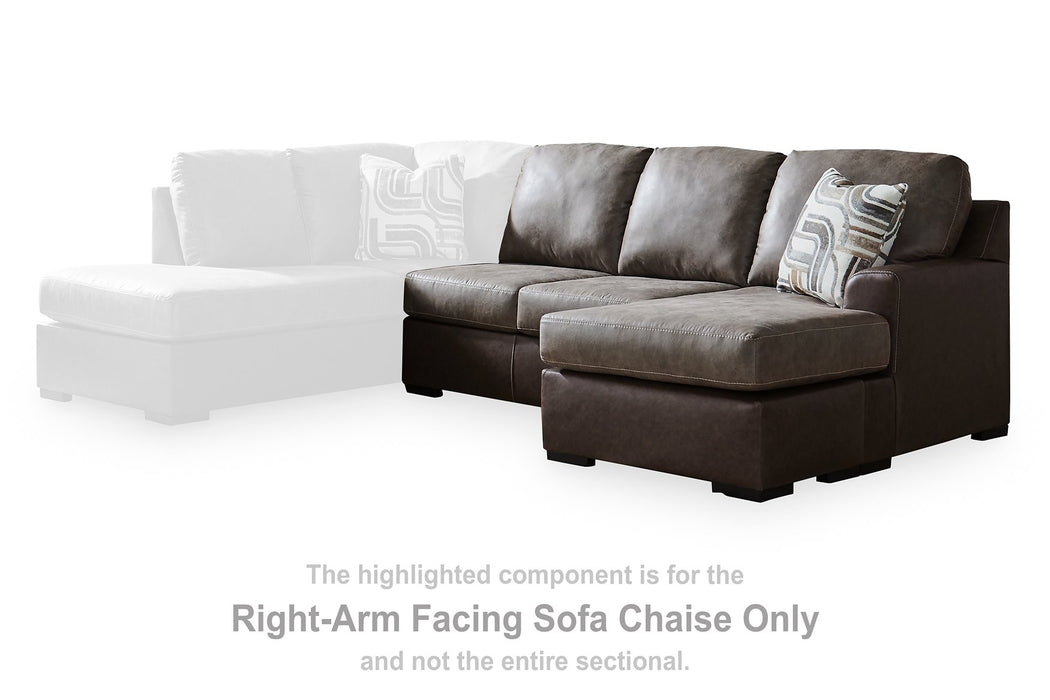 Castille Way Sectional with Chaise - Dimensional Outlet Furniture (Oakland, CA)