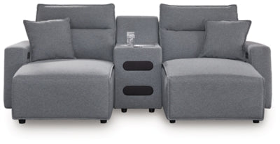 Modmax Power Reclining Sectional with Chaise - Dimensional Outlet Furniture (Oakland, CA)