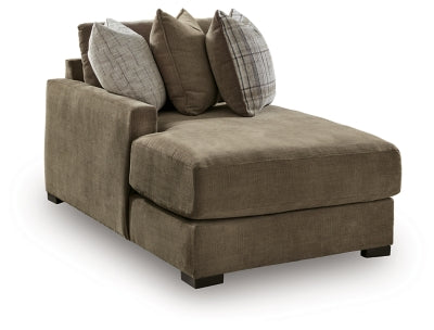 Camellia-Court Sectional with Chaise - Dimensional Outlet Furniture (Oakland, CA)