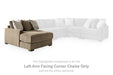 Camellia-Court Sectional with Chaise - Dimensional Outlet Furniture (Oakland, CA)