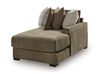 Camellia-Court Sectional with Chaise - Dimensional Outlet Furniture (Oakland, CA)