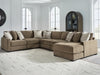 Camellia-Court Sectional with Chaise - Dimensional Outlet Furniture (Oakland, CA)
