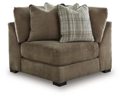 Camellia-Court Sectional with Chaise - Dimensional Outlet Furniture (Oakland, CA)
