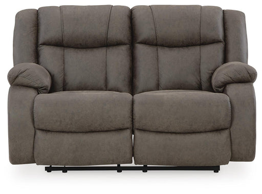 First Base Reclining Loveseat - Dimensional Outlet Furniture (Oakland, CA)
