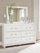 Maeling Dresser and Mirror - Dimensional Outlet Furniture (Oakland, CA)