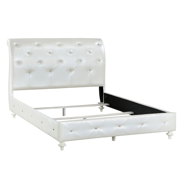 Twin Bed (Padded Sleigh)