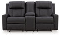 Mackmenville Reclining Loveseat with Console - Dimensional Outlet Furniture (Oakland, CA)