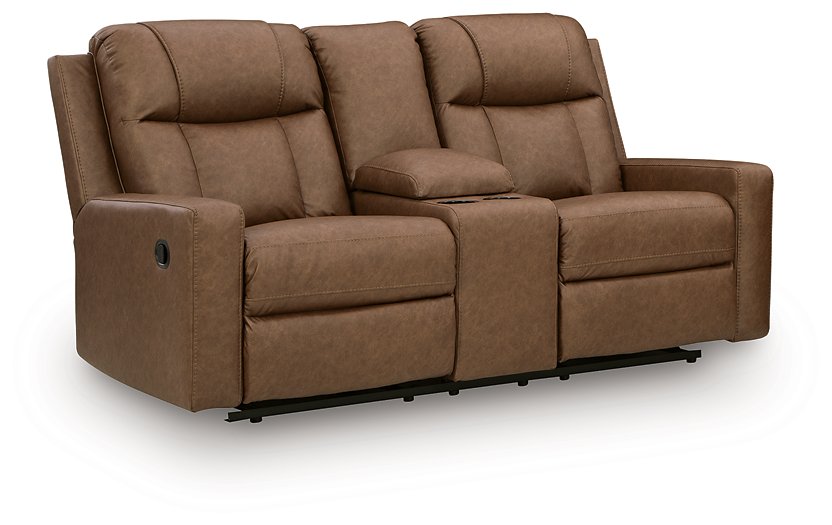Mackmenville Reclining Loveseat with Console - Dimensional Outlet Furniture (Oakland, CA)