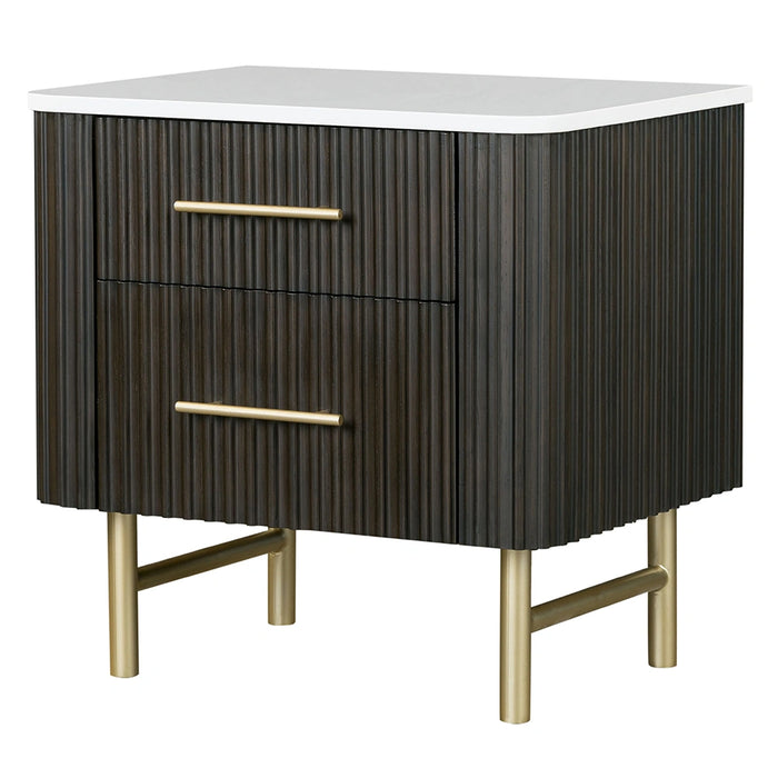 Nightstand w/Marble Top