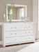 Maeling Dresser and Mirror - Dimensional Outlet Furniture (Oakland, CA)