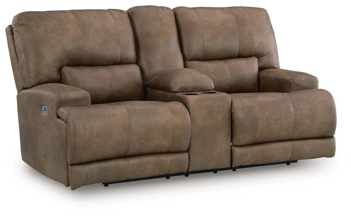 Beckley Place Power Reclining Loveseat with Console