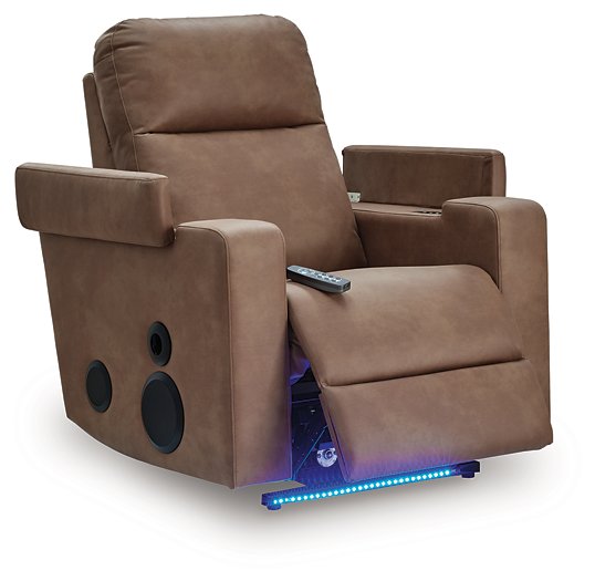 Lorrenton Power Glider Recliner with Audio System - Dimensional Outlet Furniture (Oakland, CA)
