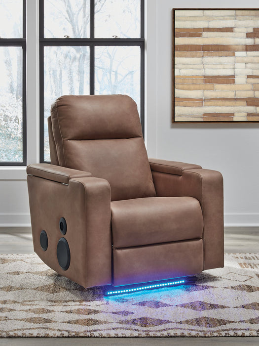 Lorrenton Power Glider Recliner with Audio System - Dimensional Outlet Furniture (Oakland, CA)