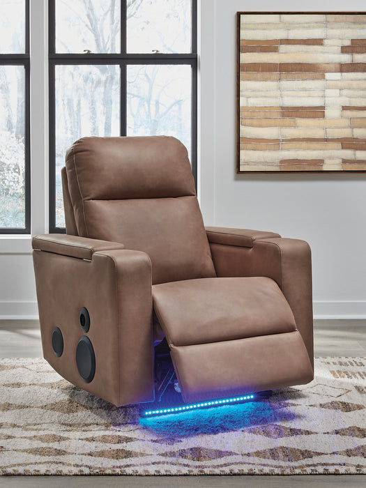 Lorrenton Power Glider Recliner with Audio System - Dimensional Outlet Furniture (Oakland, CA)