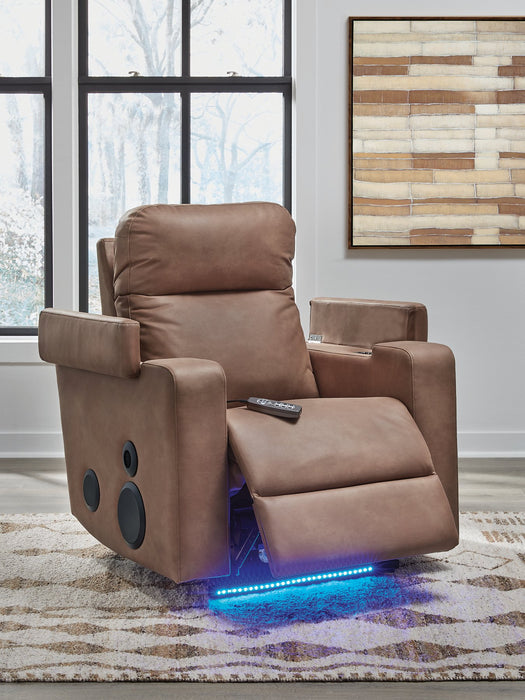 Lorrenton Power Glider Recliner with Audio System - Dimensional Outlet Furniture (Oakland, CA)