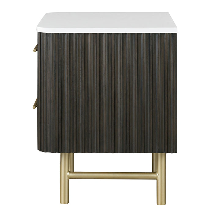 Nightstand w/Marble Top