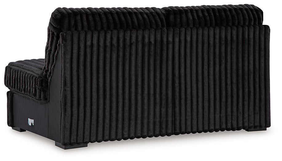 Midnight-Madness Sectional with Chaise - Dimensional Outlet Furniture (Oakland, CA)