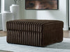 Midnight-Madness Oversized Accent Ottoman - Dimensional Outlet Furniture (Oakland, CA)