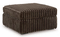 Midnight-Madness Oversized Accent Ottoman - Dimensional Outlet Furniture (Oakland, CA)