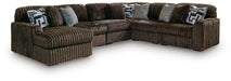 Midnight-Madness Sectional with Chaise - Dimensional Outlet Furniture (Oakland, CA)