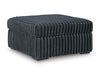 Midnight-Madness Oversized Accent Ottoman - Dimensional Outlet Furniture (Oakland, CA)