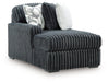 Midnight-Madness Double Chaise 3-Piece Sectional - Dimensional Outlet Furniture (Oakland, CA)