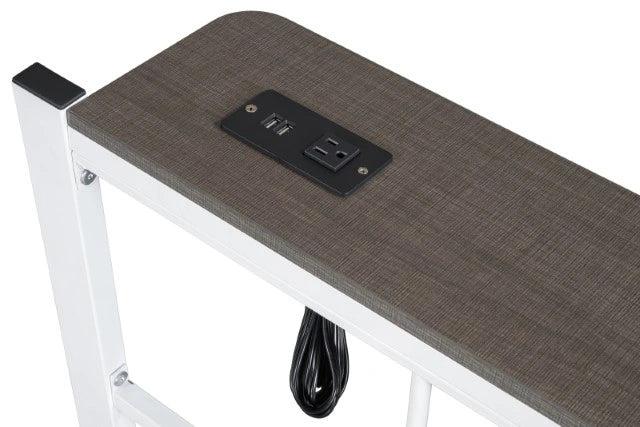 Nicoli Queen Metal Bed With Underbed Storage