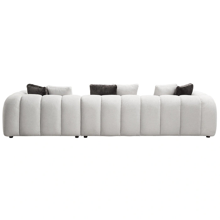 Sectional Sofa w/8 Pillows