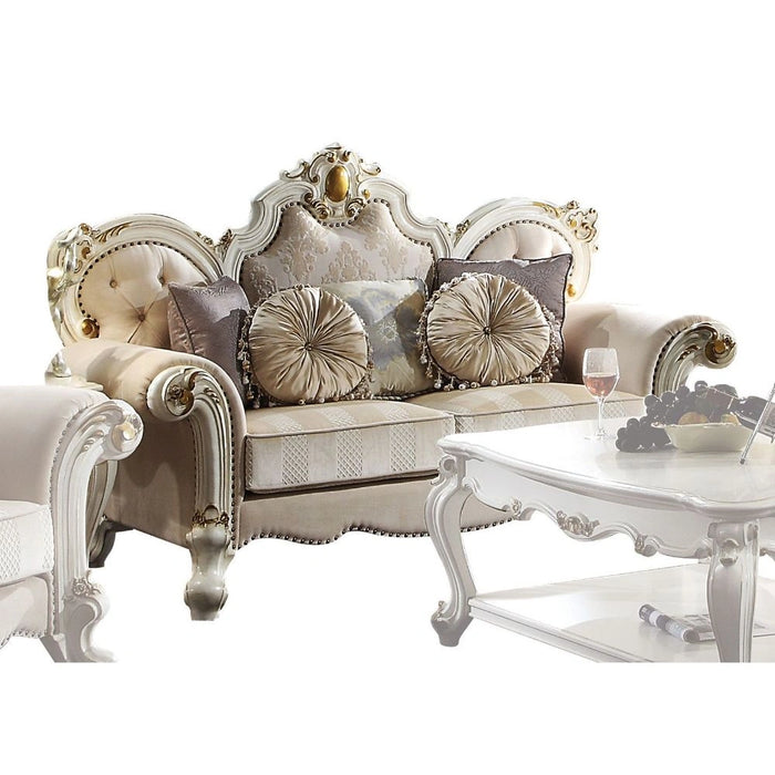 Loveseat w/5 Pillows